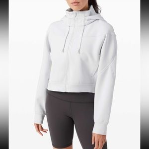 Lululemon Rogue Renegade Zip Hoodie - Size 2 - Alpine White